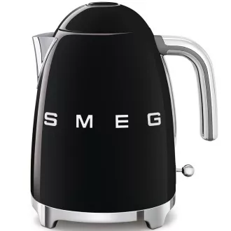 Smeg KLF03BLEU električni kuhalnik, 1, 7 l, (7 skodelic), 2400 W, slog iz 50. let prejšnjega stoletja, črn