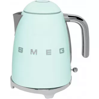 Smeg KLF03PGEU električni čajnik, 1, 7 l (7 skodelic), 2400 W, slog iz 50. let prejšnjega stoletja, pastelno zelen