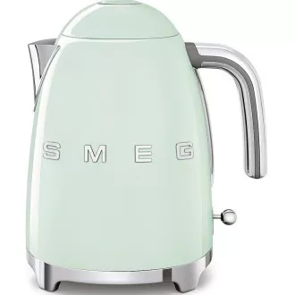 Smeg KLF03PGEU električni čajnik, 1, 7 l (7 skodelic), 2400 W, slog iz 50. let prejšnjega stoletja, pastelno zelen