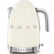 Smeg KLF04CREU električni kuhalnik, 1, 7 l (7 skodelic), 2400 W, slog 50. let, nadzor temperature, 7 programov, smetana
