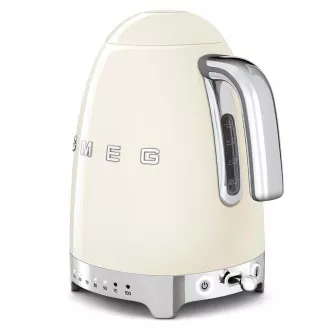 Smeg KLF04CREU električni kuhalnik, 1, 7 l (7 skodelic), 2400 W, slog 50. let, nadzor temperature, 7 programov, smetana Smeg KLF04CREU električni kuhalnik, 1, 7 l (7 skodelic), 2400 W, slog 50. let, nadzor temperature, 7 programov, smetana