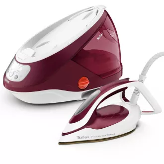 Tefal GV9220E0 Pro Express Protect likalnik, generator pare, navpično parjenje, samodejni izklop, bordo barva