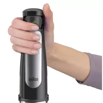 Braun MQ7000X palični mešalnik, 1000 W, drobljenje ledu, 2 rezila, posoda za mešanje