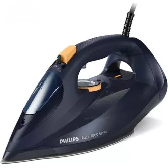 Philips DST7060/20 parni likalnik, 3000 W, samodejni izklop, škropljenje, modra/rumena