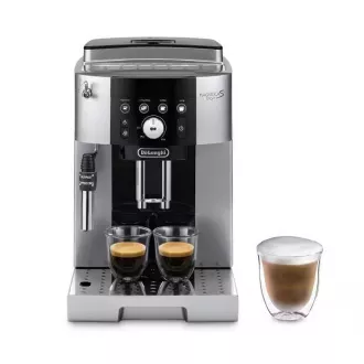 DeLonghi Magnifica S Smart ECAM 250.23.SB avtomatski aparat za kavo, 1450 W, 15 barov, vgrajen mlinček, srebrn