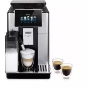 DeLonghi PrimaDonna Soul ECAM 610.55.SB avtomatski aparat za kavo, 1450 W, 19 barov, vgrajen mlinček, smart, sistem za mleko