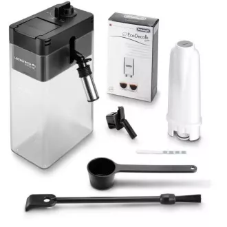 DeLonghi PrimaDonna Soul ECAM 610.55.SB avtomatski aparat za kavo, 1450 W, 19 barov, vgrajen mlinček, smart, sistem za mleko