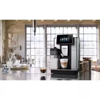 DeLonghi PrimaDonna Soul ECAM 610.55.SB avtomatski aparat za kavo, 1450 W, 19 barov, vgrajen mlinček, smart, sistem za mleko