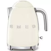 Smeg KLF03CREU električni čajnik, 1, 7 l, (7 skodelic), 2400 W, v slogu iz 50. let prejšnjega stoletja, krem barve