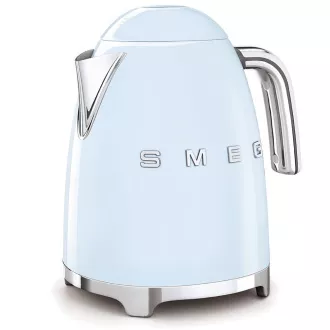 Smeg KLF03PBEU električni čajnik, 1, 7 l (7 skodelic), 2400 W, slog iz 50. let prejšnjega stoletja, pastelno modra Smeg KLF03PBEU električni čajnik, 1, 7 l (7 skodelic), 2400 W, slog iz 50. let prejšnjega stoletja, pastelno modra