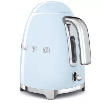 Smeg KLF03PBEU električni čajnik, 1, 7 l (7 skodelic), 2400 W, slog iz 50. let prejšnjega stoletja, pastelno modra Smeg KLF03PBEU električni čajnik, 1, 7 l (7 skodelic), 2400 W, slog iz 50. let prejšnjega stoletja, pastelno modra