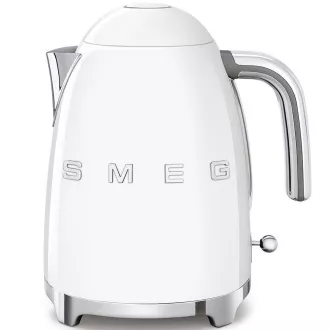 Smeg KLF03WHEU, električni čajnik, 1, 7 l, (7 skodelic), 2400 W, v slogu iz 50. let prejšnjega stoletja, bel