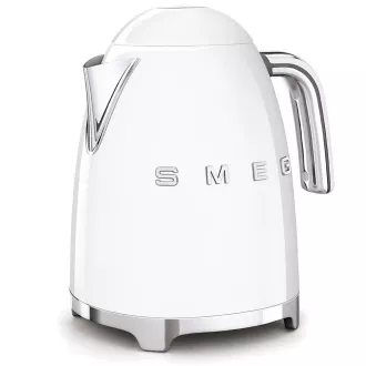 Smeg KLF03WHEU, električni čajnik, 1, 7 l, (7 skodelic), 2400 W, v slogu iz 50. let prejšnjega stoletja, bel
