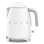 Smeg KLF03WHMEU, električni čajnik, 1, 7 l, (7 skodelic), 2400 W, v slogu iz 50. let prejšnjega stoletja, bela mat
