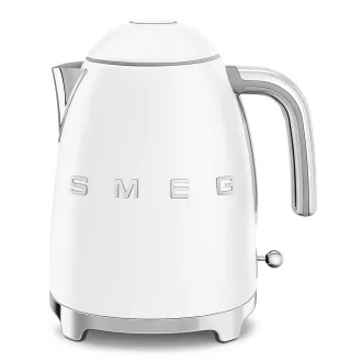 Smeg KLF03WHMEU, električni čajnik, 1, 7 l, (7 skodelic), 2400 W, v slogu iz 50. let prejšnjega stoletja, bela mat