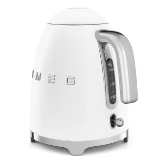 Smeg KLF03WHMEU, električni čajnik, 1, 7 l, (7 skodelic), 2400 W, v slogu iz 50. let prejšnjega stoletja, bela mat
