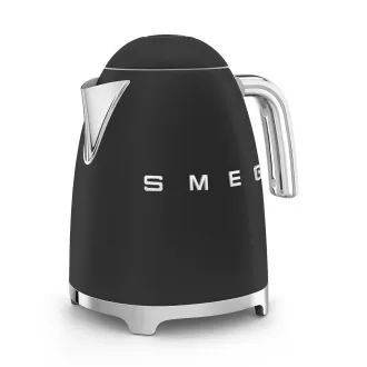 Smeg KLF03BLMEU, električni čajnik, 1, 7 l, (7 skodelic), 2400 W, slog iz 50. let prejšnjega stoletja, mat črna