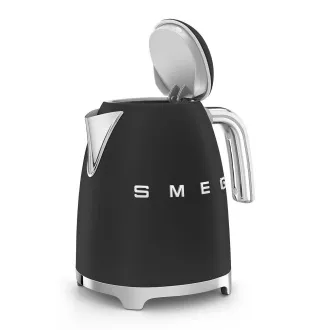 Smeg KLF03BLMEU, električni čajnik, 1, 7 l, (7 skodelic), 2400 W, slog iz 50. let prejšnjega stoletja, mat črna