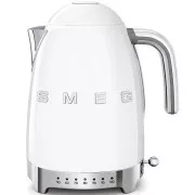 Smeg KLF04WHEU električni kuhalnik, 1, 7 l (7 skodelic), 2400 W, slog 50. let, nadzor temperature, 7 programov, bel