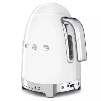 Smeg KLF04WHEU električni kuhalnik, 1, 7 l (7 skodelic), 2400 W, slog 50. let, nadzor temperature, 7 programov, bel