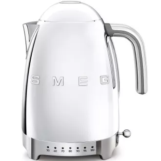 Smeg KLF04SSEU električni kuhalnik, 1, 7 l (7 skodelic), 2400 W, slog 50. let, nadzor temperature, 7 programov, krom Smeg KLF04SSEU električni kuhalnik, 1, 7 l (7 skodelic), 2400 W, slog 50. let, nadzor temperature, 7 programov, krom