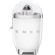 Smeg CJF11WHEU sokovnik za agrume, 70 W, ročni pritisk, univerzalni stožec iz nerjavečega jekla, bel