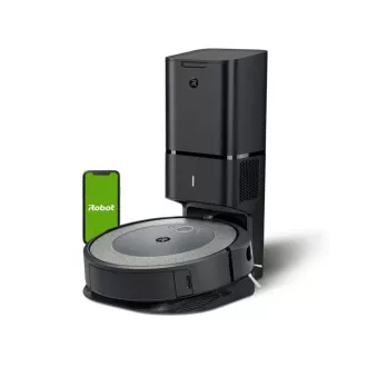 Robotski sesalnik iRobot Roomba i5  5658, samodejno polnjenje, senzor udarcev, mobilna aplikacija, črn