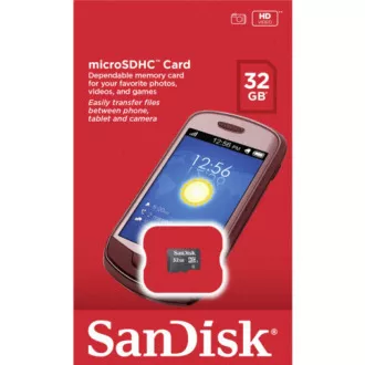 SanDisk MicroSDHC kartica 32 GB (razred 4)
