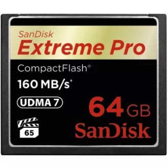SanDisk Compact Flash 64 GB Extreme Pro (160 MB/s) VPG 65, UDMA 7