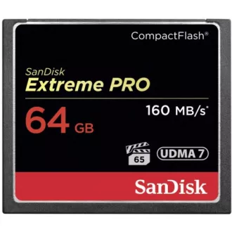 SanDisk Compact Flash 64 GB Extreme Pro (160 MB/s) VPG 65, UDMA 7