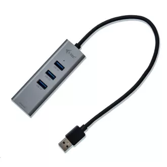 i-tec USB 3.0 Metal HUB 3 vrata Gigabit Ethernet adapter i-tec USB 3.0 Metal HUB 3 vrata Gigabit Ethernet adapter