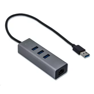 i-tec USB 3.0 Metal HUB 3 vrata Gigabit Ethernet adapter i-tec USB 3.0 Metal HUB 3 vrata Gigabit Ethernet adapter