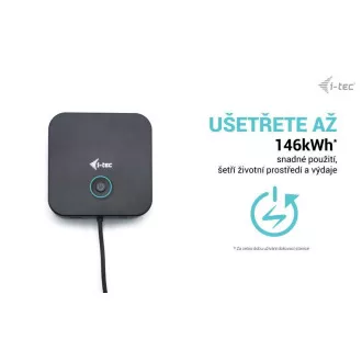 i-tec USB-C HDMI   Dual DP Docking Station   Power Delivery 100 W