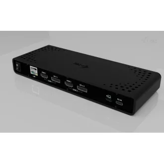 i-tec Univerzalna priklopna postaja z dvojnim zaslonom 4K, Power Delivery 85W