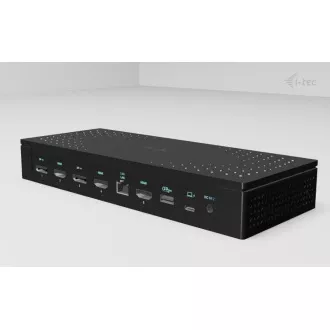i-tec Univerzalna priklopna postaja za zaslone 5x 4K, Power Delivery 100W