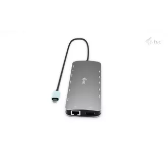 i-tec USB-C Metal Nano 3x Display Dock, 2x HDMI 1x USB-C video, PD 140W univerzalni polnilec 140 W i-tec USB-C Metal Nano 3x Display Dock, 2x HDMI 1x USB-C video, PD 140W univerzalni polnilec 140 W