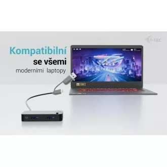 i-tec univerzalni KVM HUB 2x USB-C   2x USB-A 3.0 vrata