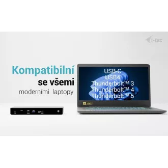Priključna postaja i-tec Thunderbolt4 3x Display, Power Delivery 96W