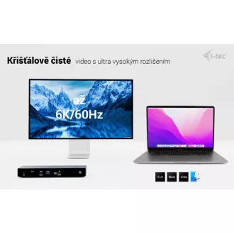 Priključna postaja i-tec Thunderbolt4 3x Display, Power Delivery 96W