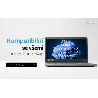 Priključna postaja i-tec Thunderbolt4 3x Display, Power Delivery 96W Priključna postaja i-tec Thunderbolt4 3x Display, Power Delivery 96W
