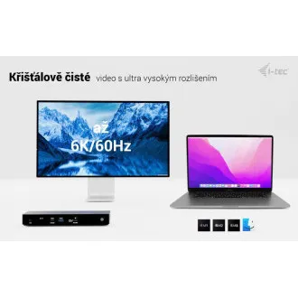Priključna postaja i-tec Thunderbolt4 3x Display, Power Delivery 96W Priključna postaja i-tec Thunderbolt4 3x Display, Power Delivery 96W