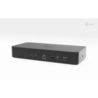 i-tec Univerzalna inteligentna priklopna postaja z dvema zaslonoma, Power Delivery 100 W