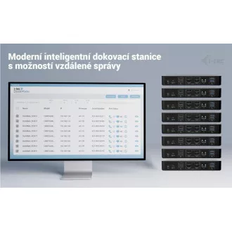 i-tec Univerzalna inteligentna priklopna postaja z dvema zaslonoma, Power Delivery 100 W