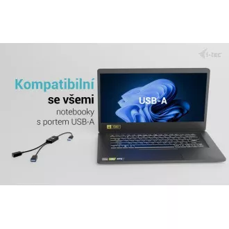 i-tec USB-A kabel HUB 2 vrata (2x USB-A)