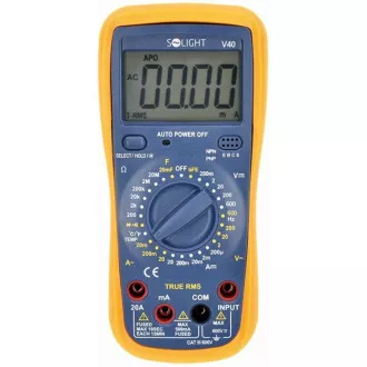 Solight profesionalni multimeter, true RMS