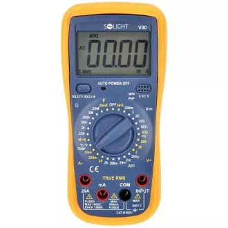 Solight profesionalni multimeter, true RMS