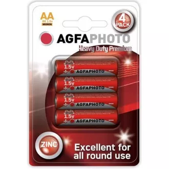 AgfaPhoto cinkove baterije AA, blister 4 kosi