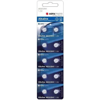 AgfaPhoto alkalna baterija LR41-LR736-AG3-384-392, blister, 10 kosov