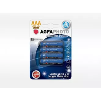 AgfaPhoto Power alkalne baterije LR03/AAA, blister 4 kosi