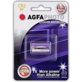 AgfaPhoto litijeva foto baterija CR2, blister 1 kos